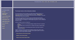 Desktop Screenshot of combustioninstitute.de